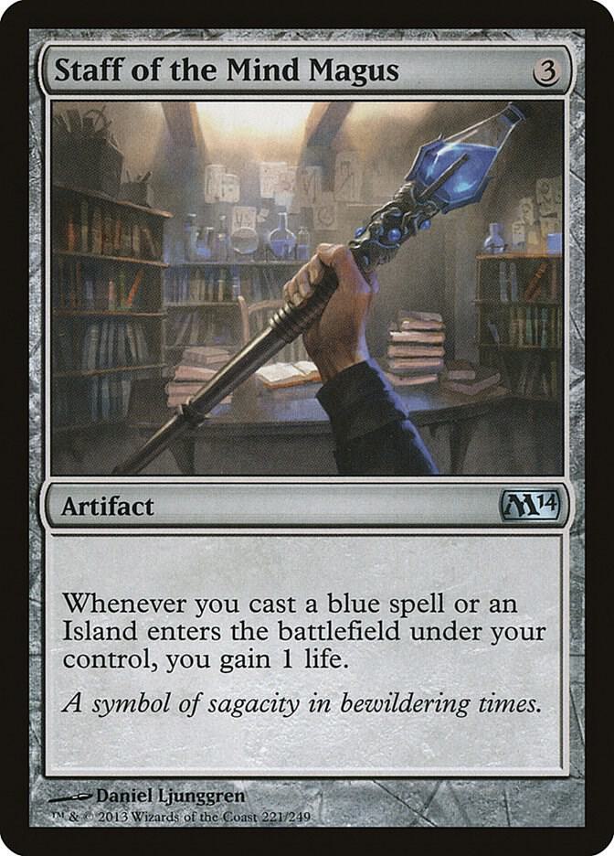 Staff of the Mind Magus (221) [Magic 2014]