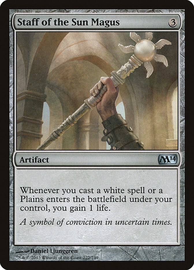 Staff of the Sun Magus (222) [Magic 2014]