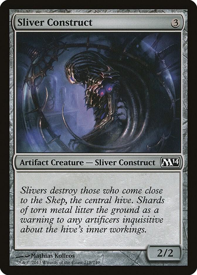 Sliver Construct (218) [Magic 2014]