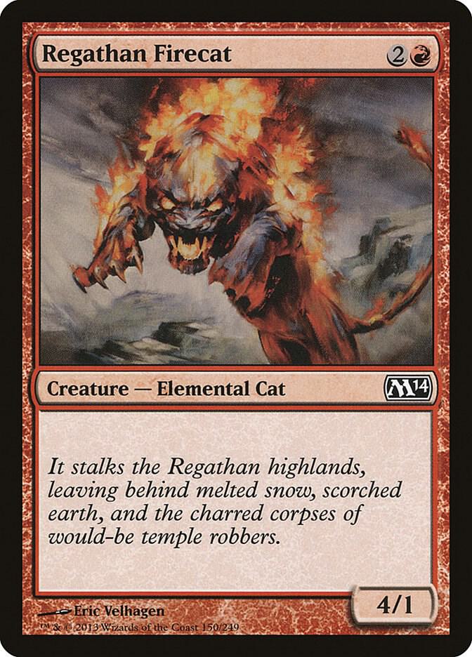 Regathan Firecat (150) [Magic 2014]