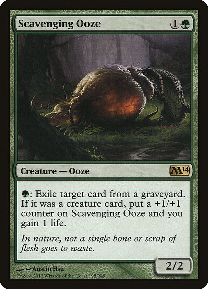 Scavenging Ooze (195) [Magic 2014]