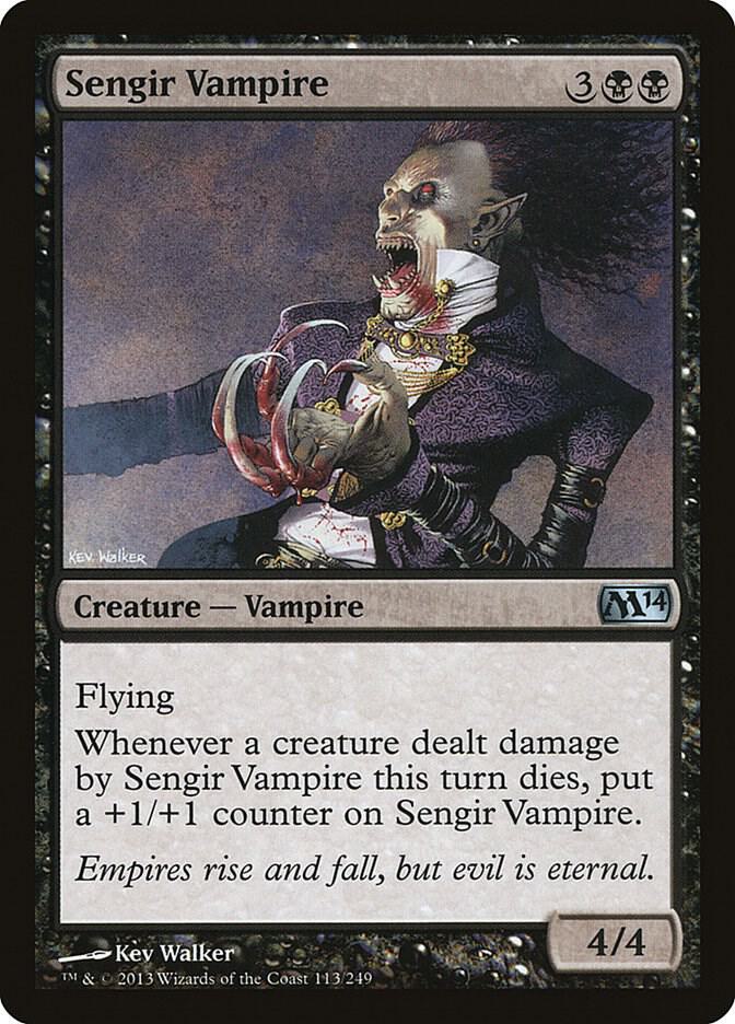 Sengir Vampire (113) [Magic 2014]