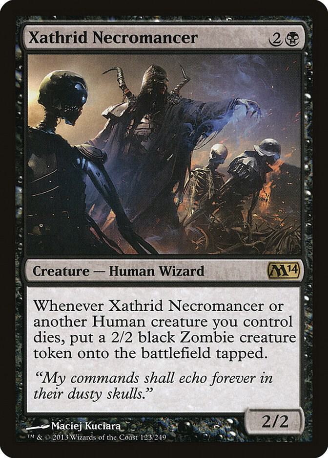 Xathrid Necromancer (123) [Magic 2014]