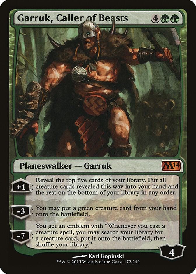 Garruk, Caller of Beasts (172) [Magic 2014]