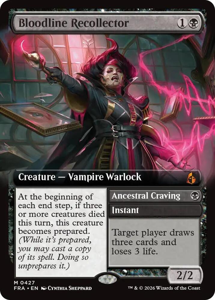 Bloodline Recollector (Extended Art) (427) [Reality Fracture]