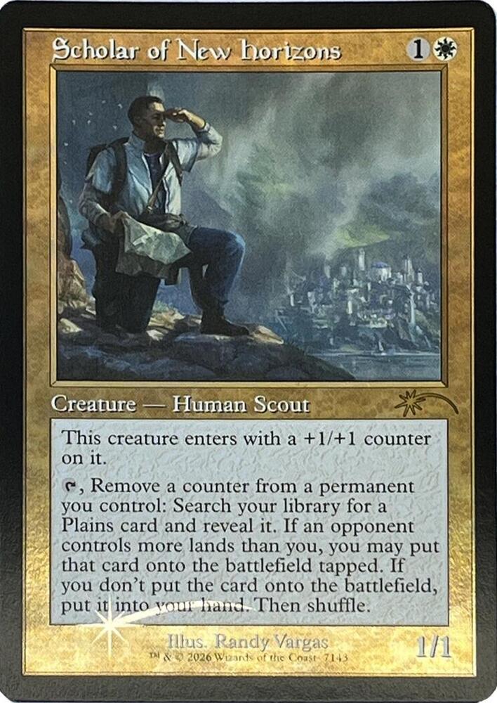 Scholar of New Horizons (Retro Frame) (7143) [Secret Lair Drop]