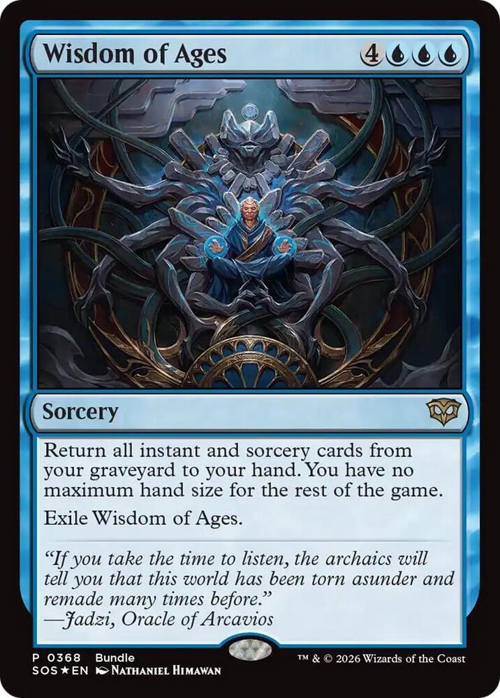 Wisdom of Ages (SOS Bundle) (368) [Unique and Miscellaneous Promos]