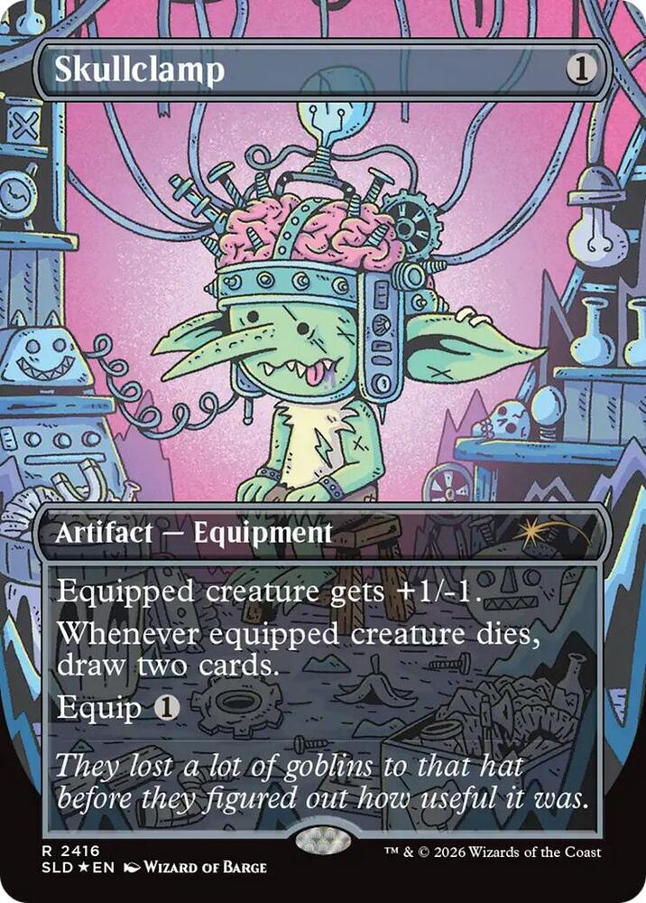 Skullclamp (2416) [Secret Lair Drop]