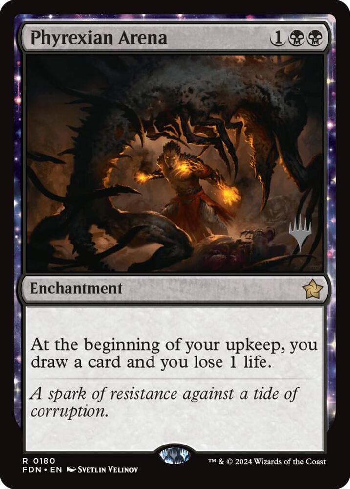Phyrexian Arena (180) [Secrets of Strixhaven Promos]