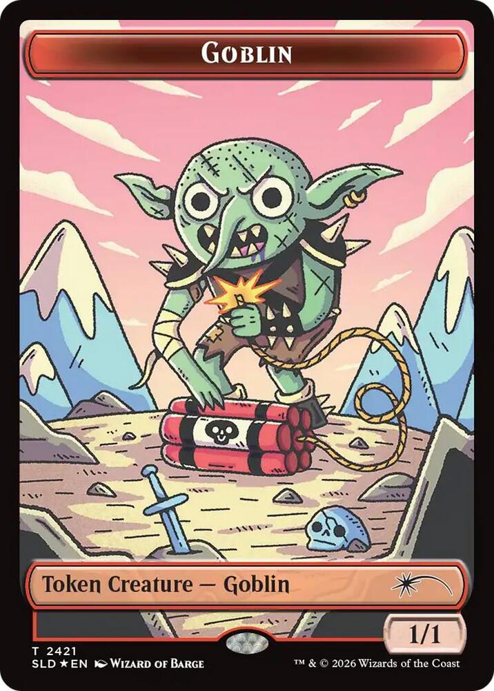 Goblin Token (2421) [Secret Lair Drop]