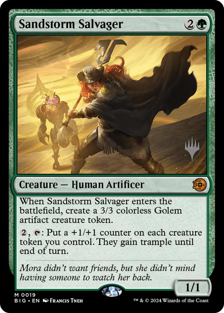 Sandstorm Salvager (19) [Secrets of Strixhaven Promos]
