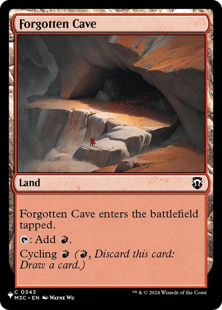 Forgotten Cave (M3C) (343) [The List]