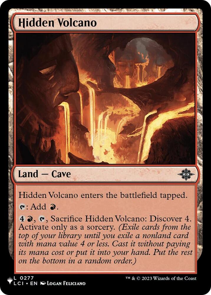 Hidden Volcano (277) [The List]