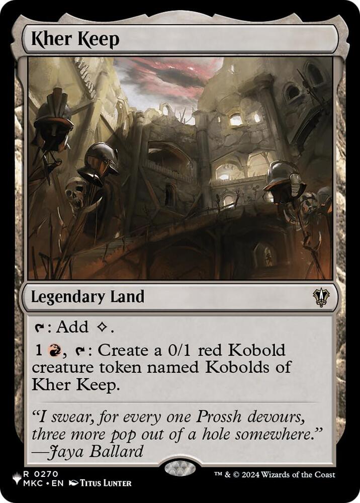 Kher Keep (MKC) (270) [The List]