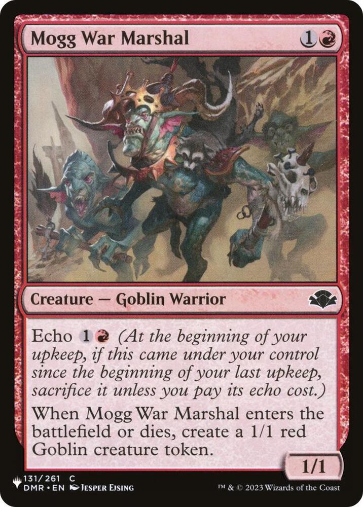 Mogg War Marshal (DMR) (131) [The List]