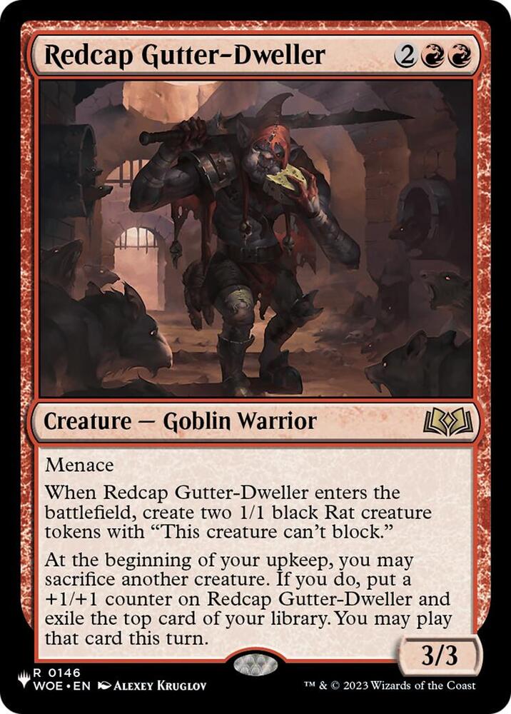 Redcap Gutter-Dweller (146) [The List]