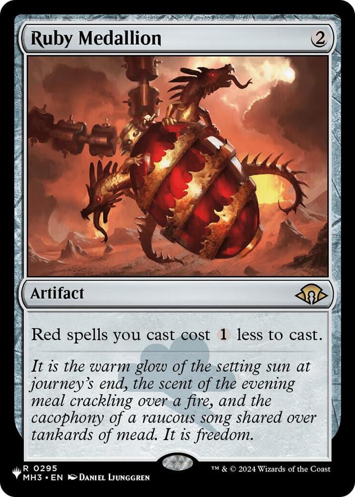 Ruby Medallion (295) [The List]