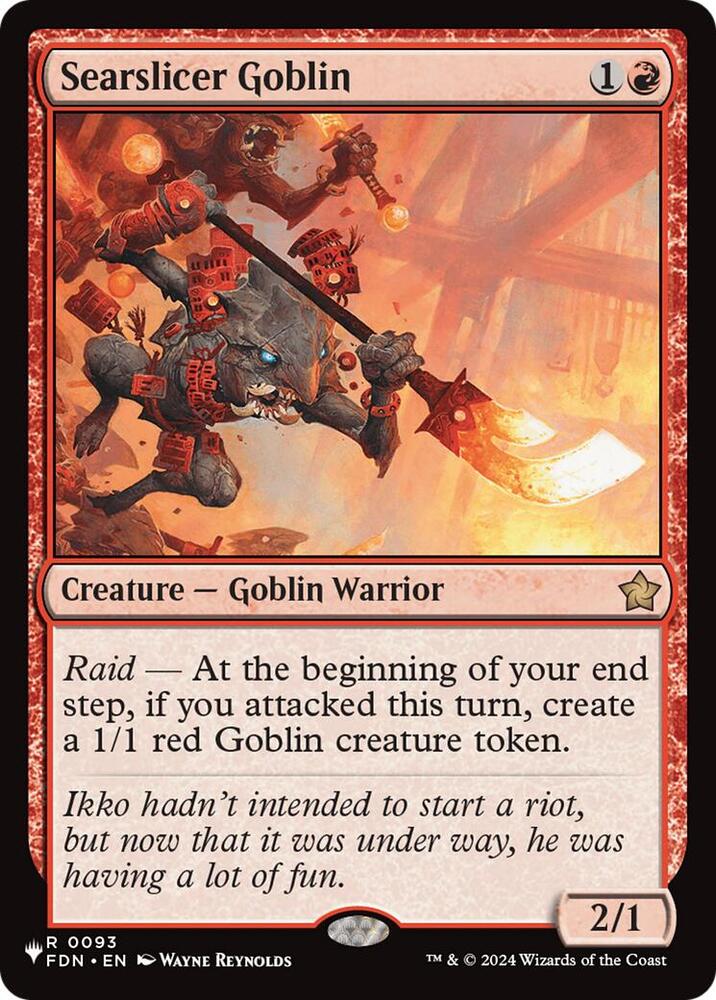 Searslicer Goblin (93) [The List]