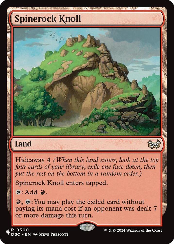 Spinerock Knoll (DSC) (300) [The List]