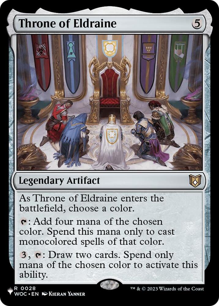 Throne of Eldraine (28) [The List]
