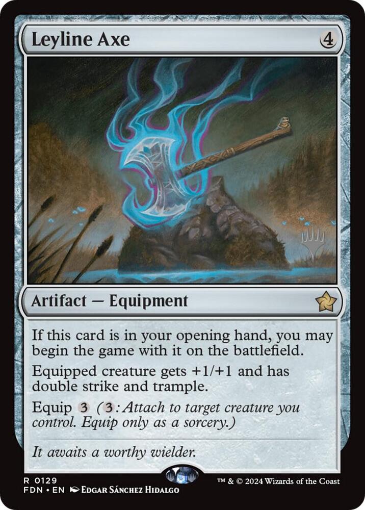 Leyline Axe (129) [Lorwyn Eclipsed Promos]