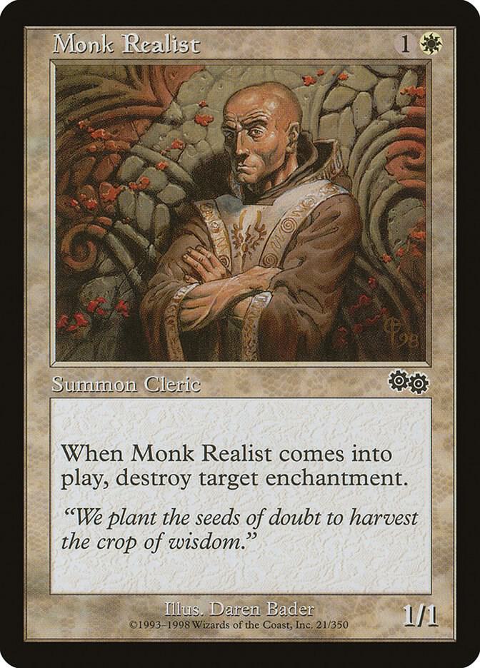 Monk Realist (21) [Urza's Saga]