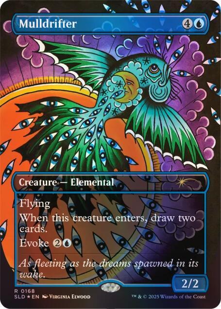 Mulldrifter (0168) (Rainbow Foil) [Secret Lair Drop]