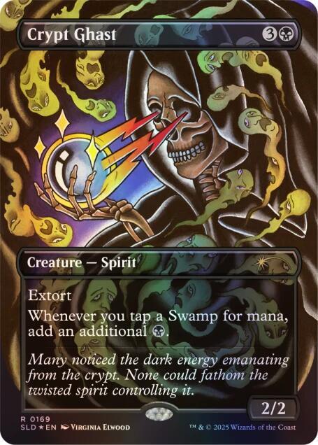 Crypt Ghast (Rainbow Foil) (169) [Secret Lair Drop]