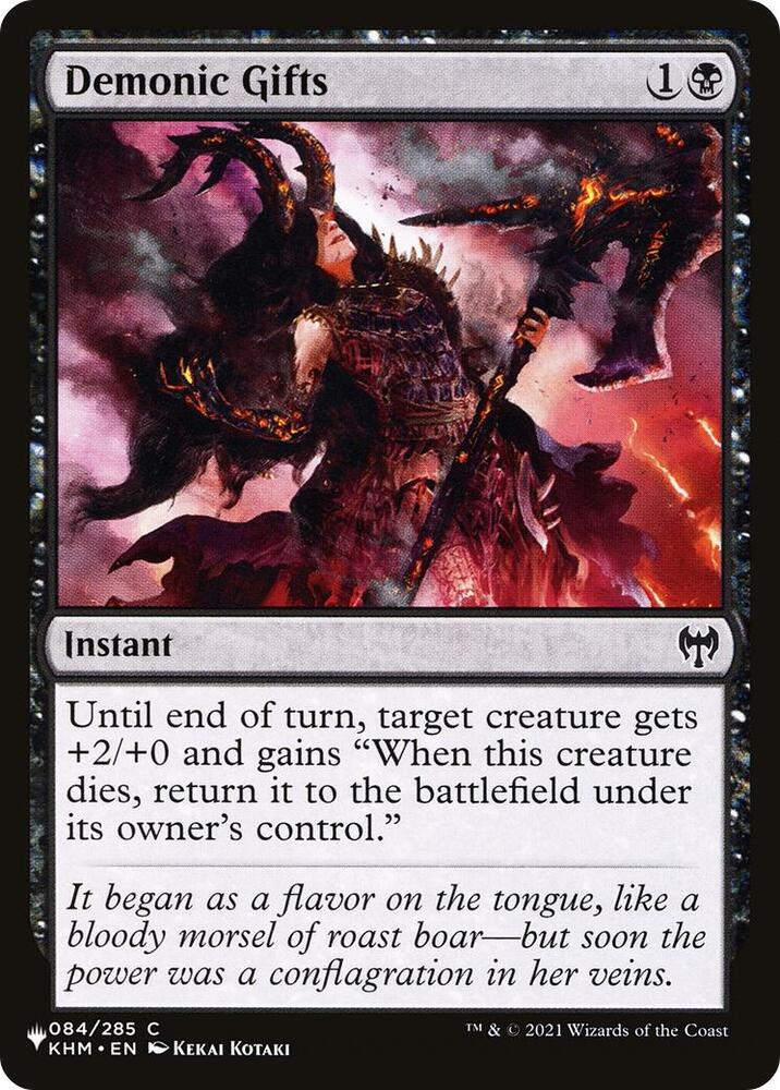 Demonic Gifts (84) [The List]