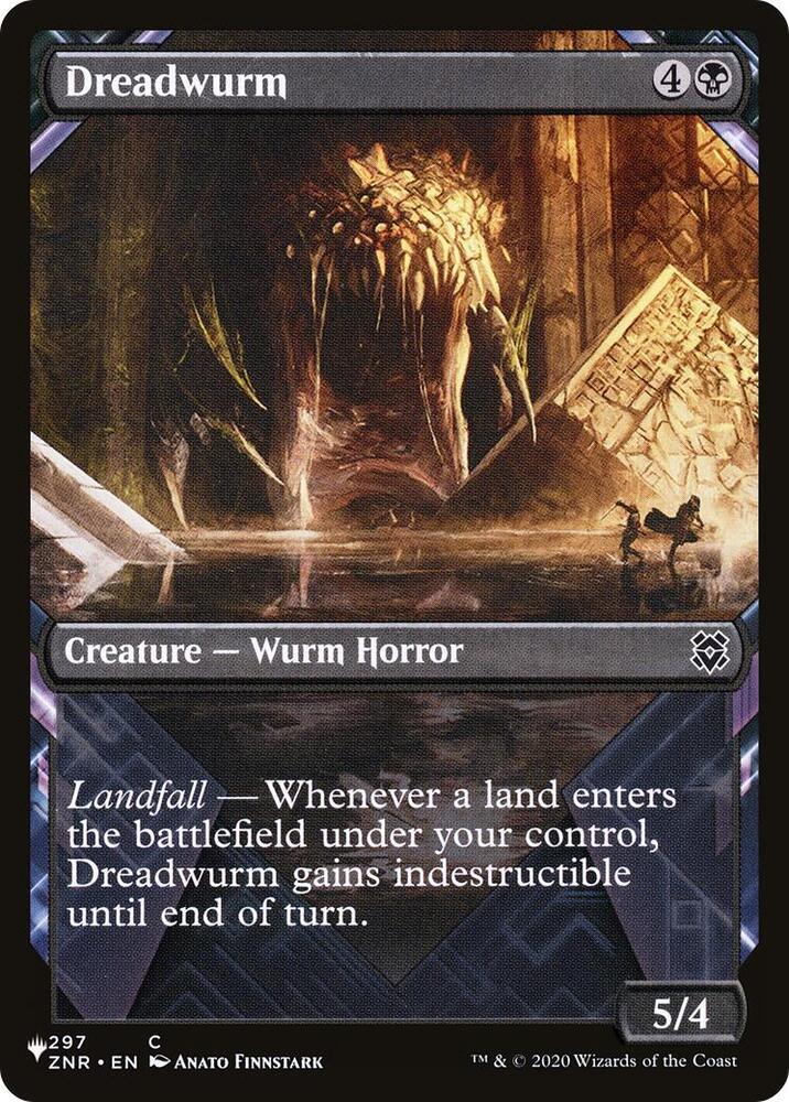 Dreadwurm (Showcase) (297) [The List]