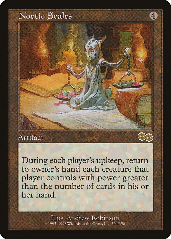 Noetic Scales (304) [Urza's Saga]