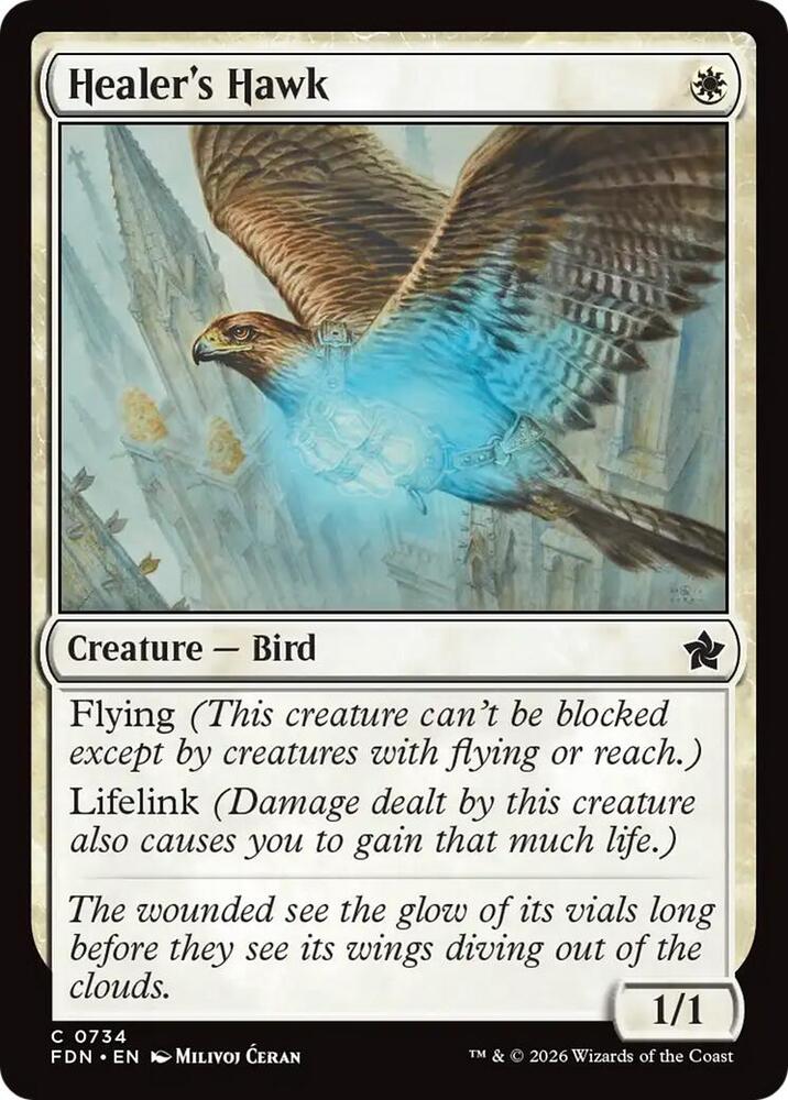 Healer's Hawk (0734) [Foundations]