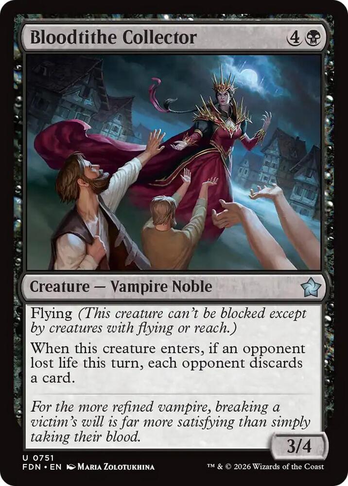 Bloodtithe Collector (0751) [Foundations]