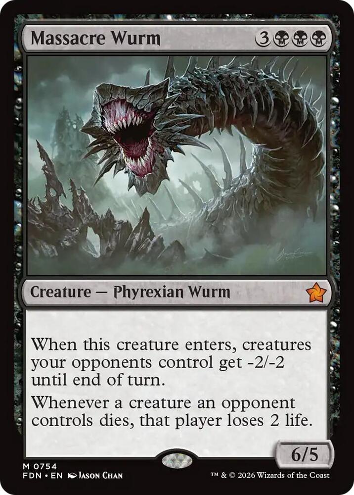 Massacre Wurm (0754) [Foundations]