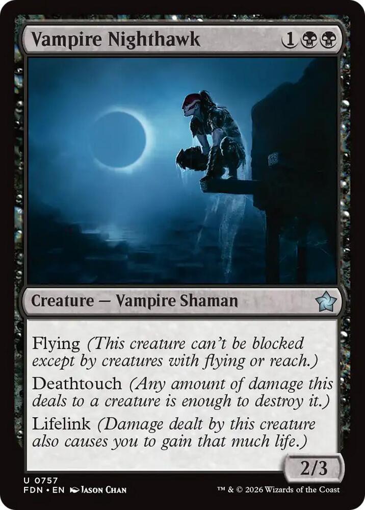 Vampire Nighthawk (0757) [Foundations]