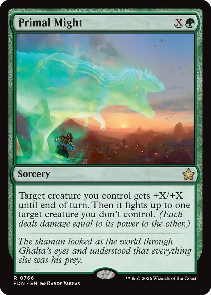 Primal Might (0766) [Foundations]