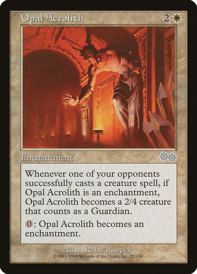 Opal Acrolith (22) [Urza's Saga]