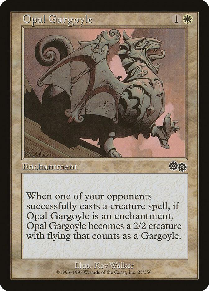 Opal Gargoyle (25) [Urza's Saga]