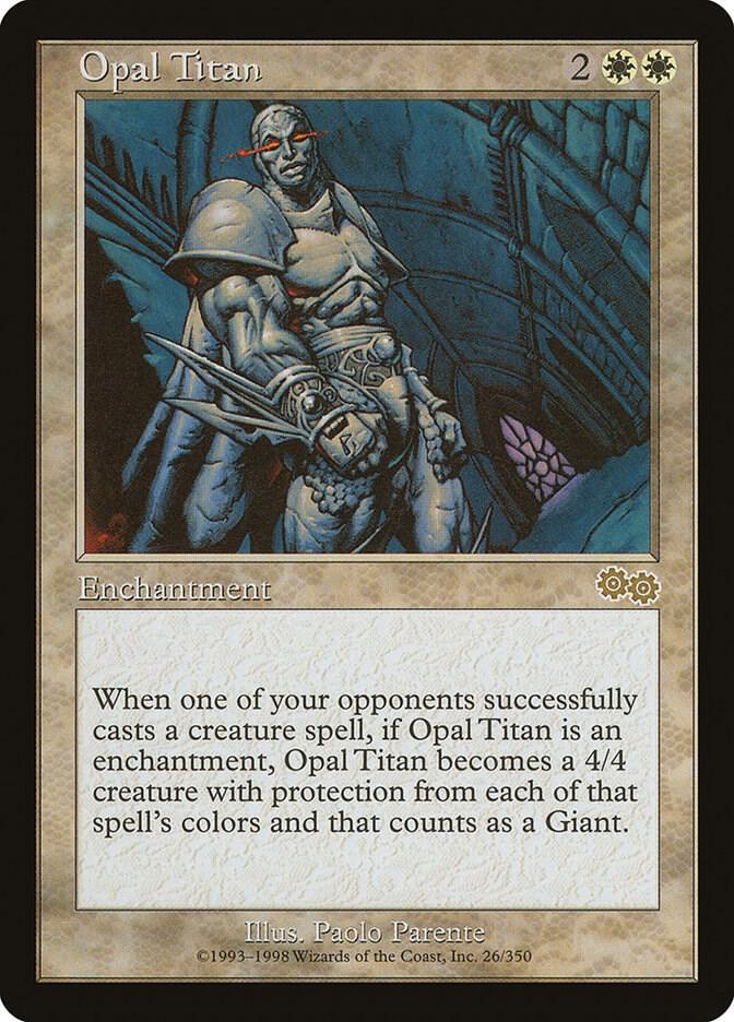 Opal Titan (26) [Urza's Saga]