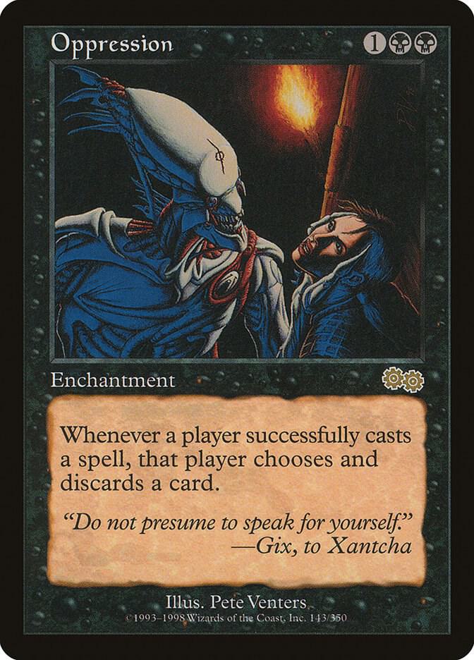 Oppression (143) [Urza's Saga]