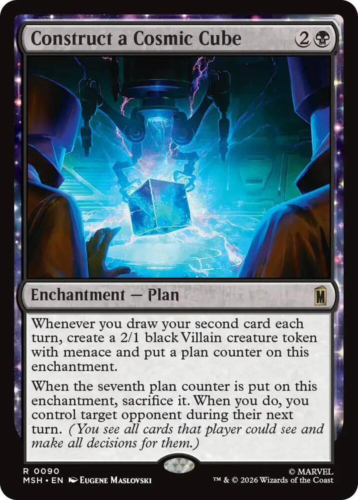 Construct a Cosmic Cube (90) [Marvel Super Heroes]