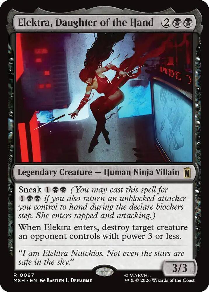 Elektra, Daughter of the Hand (97) [Marvel Super Heroes]