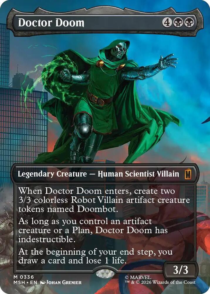 Doctor Doom (Borderless) (0336) [Marvel Super Heroes]