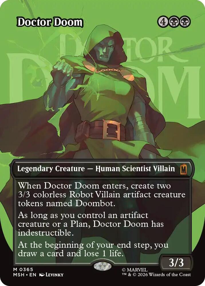 Doctor Doom (Borderless) (0365) [Marvel Super Heroes]