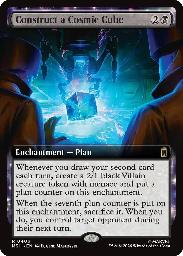 Construct a Cosmic Cube (Extended Art) (406) [Marvel Super Heroes]