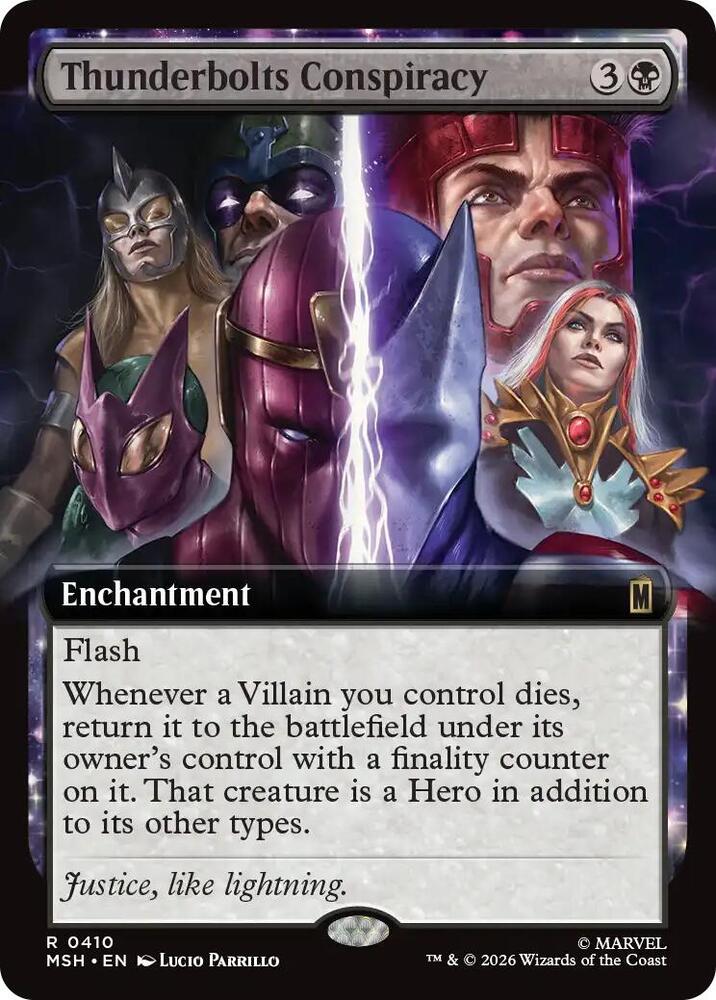 Thunderbolts Conspiracy (Extended Art) (410) [Marvel Super Heroes]