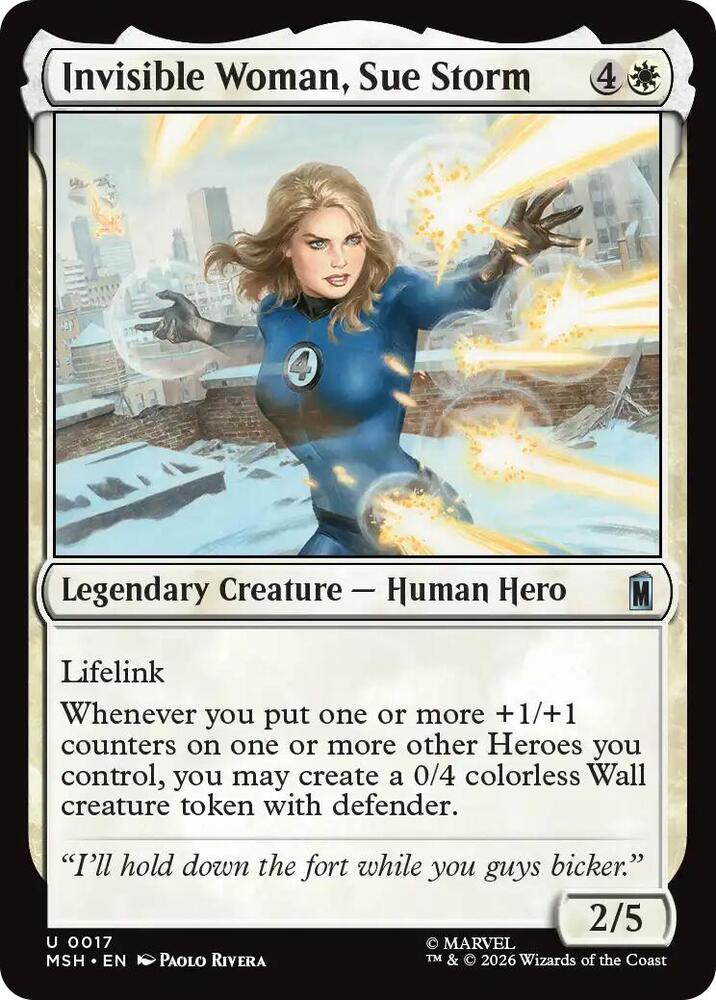 Invisible Woman, Sue Storm (17) [Marvel Super Heroes]