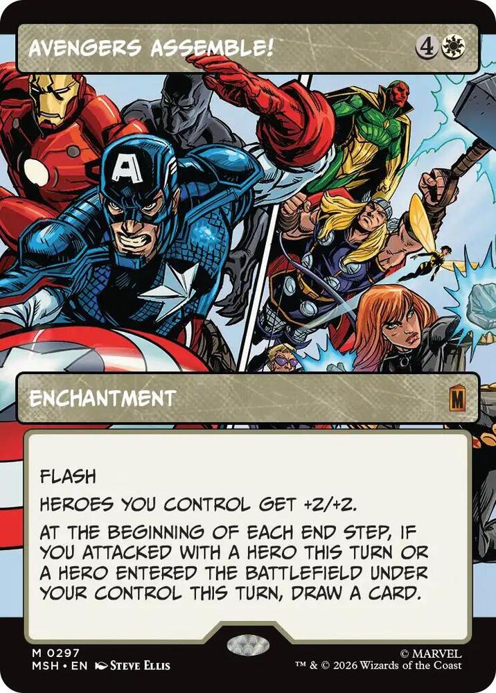 Avengers Assemble! (Borderless) (0297) [Marvel Super Heroes]