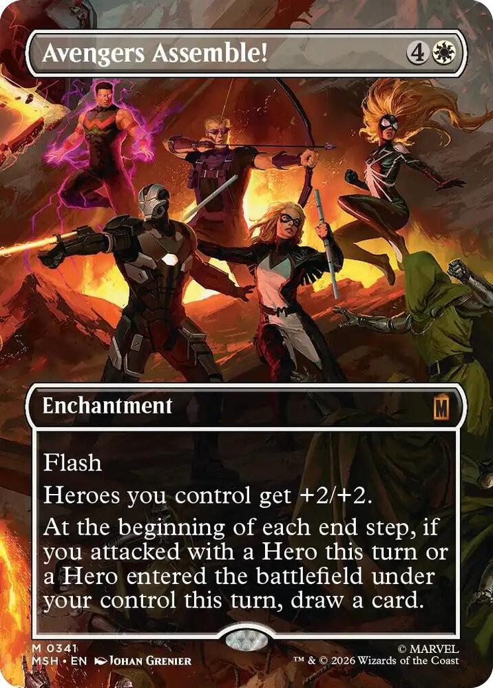 Avengers Assemble! (Borderless) (0341) [Marvel Super Heroes]