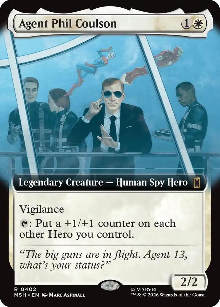 Agent Phil Coulson (Extended Art) (402) [Marvel Super Heroes]